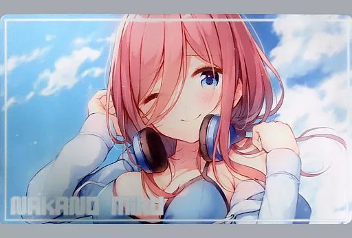 駿河屋 - 【買取】【五等分の花嫁】プレイマット 中野三玖 水着(にじは