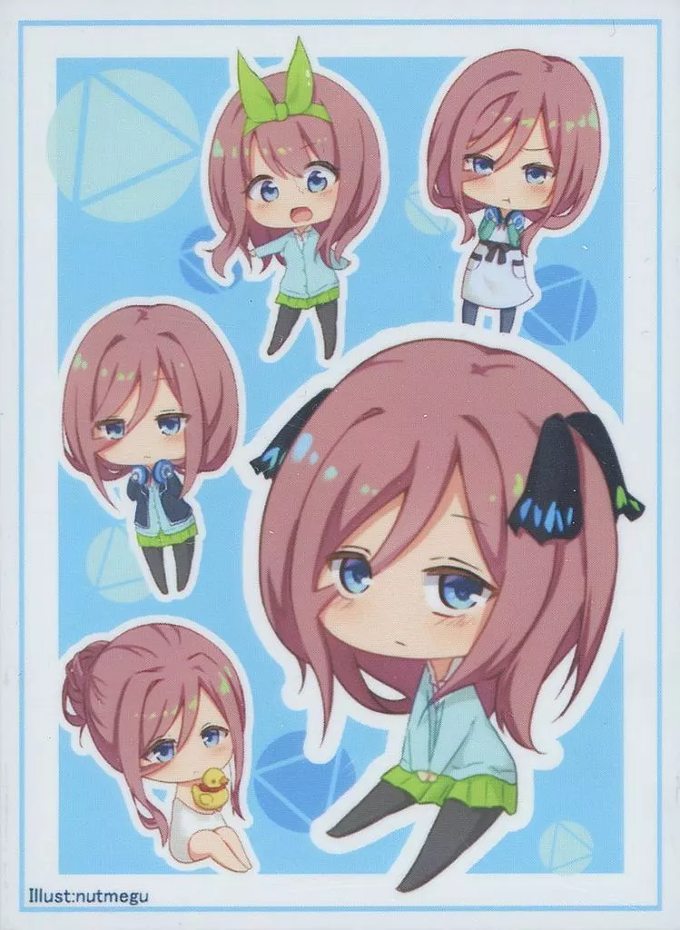 【五等分の花嫁】スリーブ 中野三玖 リボン(夏メグ) C96/アクアアルタ