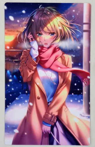 【シンデレラガールズ】プレイマット 高垣楓 雪(ピロ水) C96/混沌の女神様