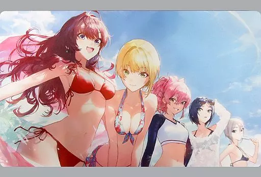 【シンデレラガールズ】プレイマット LiPPS 水着(モ誰) C96/サンパン