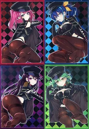 【遊戯王】スリーブ 軍服柚子セット(にじゅ) C96/ミッドナイトブルー
