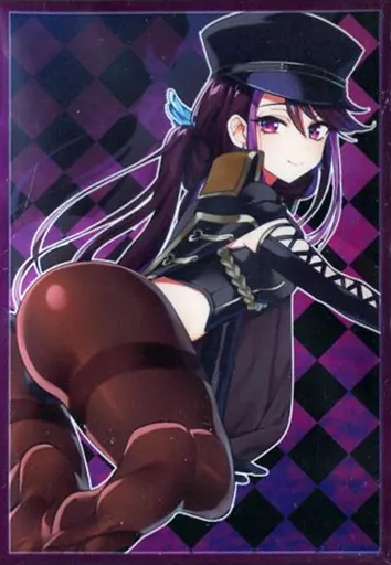 【遊戯王】スリーブ 黒咲瑠璃 軍服(にじゅ) C96/ミッドナイトブルー
