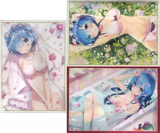 【Re：ゼロから始める異世界生活】スリーブ レムセット(あやみ) C96/ミッドナイトブルー