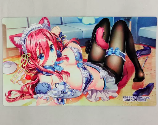プレイマット 中野三玖 猫耳メイド(藤真拓哉) C96/ESSENTIA_image