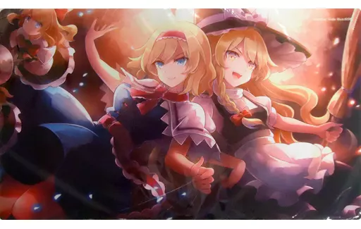 【東方Project】プレイマット 魔理沙＆アリス(60枚) C96/Another Side＆SIDEREAL