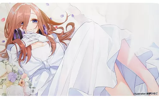 【五等分の花嫁】プレイマット 中野三玖(桧野ひなこ) C96/白詰草
