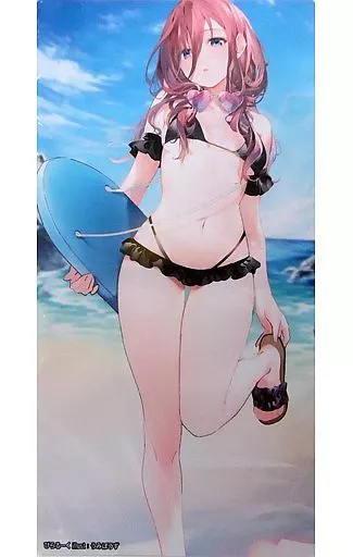 【五等分の花嫁】プレイマット 中野三玖 水着(うみぼうず) C96/ぴらるーく