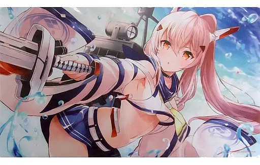 【アズールレーン】プレイマット 綾波(鉄人桃子) C96/RINGOEN