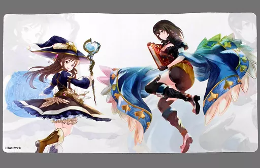 【シンデレラガールズ】プレイマット 橘ありす&鷺沢文香(ヤツカ) C96/フロンティアゲーム