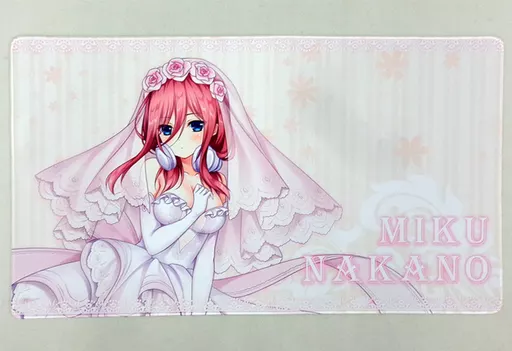 五等分の花嫁 中野三玖 絶対萌域 プレイマット 駿河屋 -<中古>【五等分の花嫁】プレイマット 中野三玖(Summer