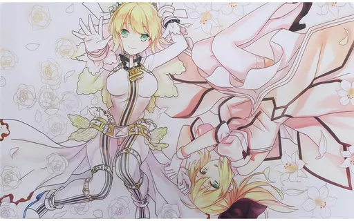 駿河屋 -<中古>【Fate】プレイマット セイバーリリィ＆CCC赤セイバー 