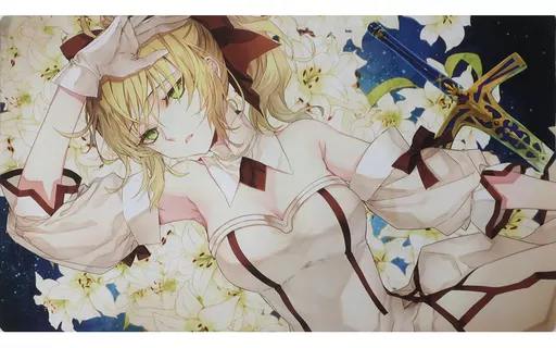 【Fate】プレイマット セイバー・リリィ(nokcy) とら祭り2015/混沌の女神様