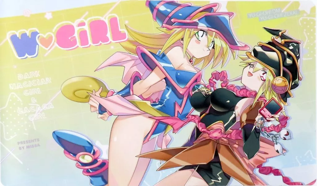 【遊戯王】プレイマット ブラマジ＆ガガガ(御坂) COMIC1☆22/MISSA