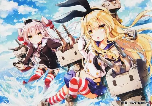 【艦隊これくしょん～艦これ～】プレイマット 高温高圧缶の二人(山鳥おふう) C87/あゆ屋