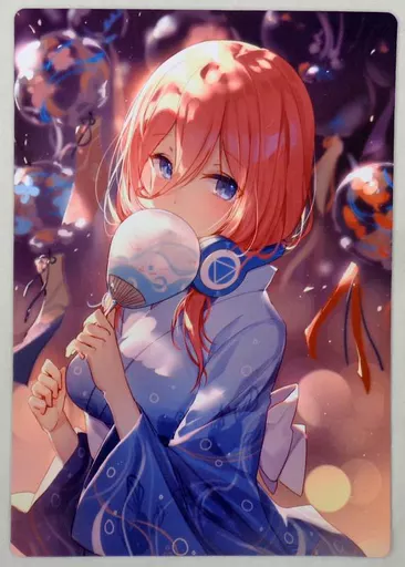 【五等分の花嫁】プレイマット 中野三玖(Bison倉鼠) COMIC1☆16/混沌の女神様