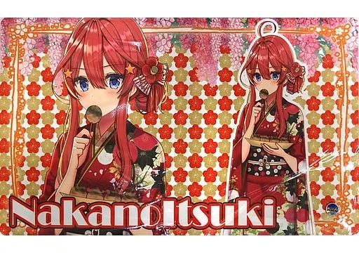 【プレシャスメモリーズキャンペーン限定品】五等分の花嫁 五月プレイマット 五等分の花嫁 五姉妹 プレイマット 一花 二乃 三玖 四葉 五月の通販 き