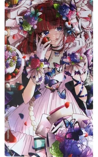 【五等分の花嫁】プレイマット 中野二乃(小山内) C97/しゃあぷぺんそぅ