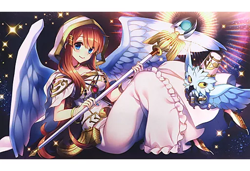 【遊戯王】プレイマット ライトロード・セイント ミネルヴァ(まさる.jp) C89/天秤を揺らす女