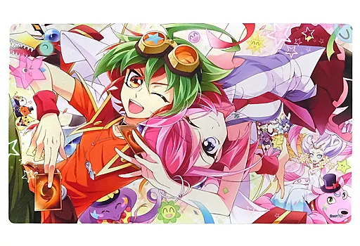 【遊戯王】プレイマット 榊遊矢＆柊柚子(千仮) C90/フレシア