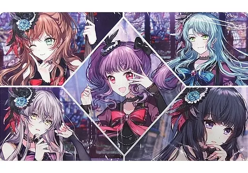 【BanG Dream!】プレイマット BS・分割ver 宇田川あこ(nennen) 2020.6/Fourseasons