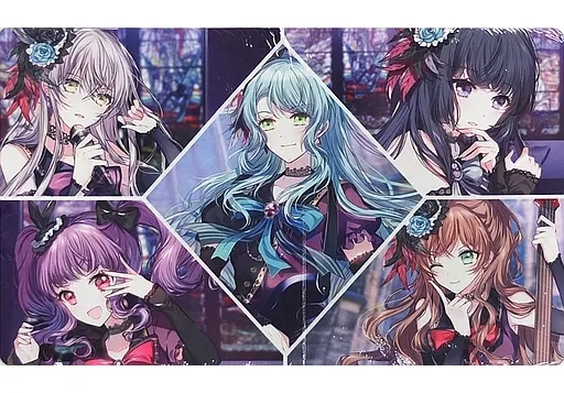 【BanG Dream!】プレイマット BS・分割ver 氷川紗夜(nennen) 2020.6/Fourseasons