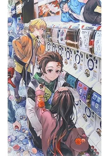 【鬼滅の刃】プレイマット アキバ鬼滅(灸場メロ) エアサンクリ2020夏/ミッドナイトブルー