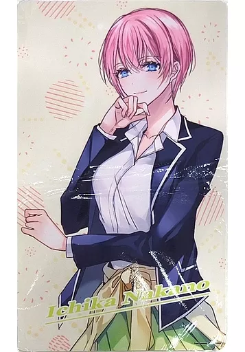 【五等分の花嫁】プレイマット 中野一花(nennen) 2020.8/Fourseasons