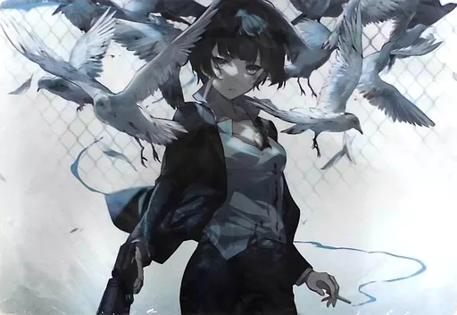 PSYCHO-PASS　常守朱　プレイマット 駿河屋 -<新品/中古>【PSYCHO-PASS】プレイマット 常守朱(Ekita玄