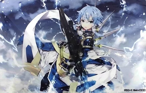 【ソードアート・オンライン】プレイマット 太陽神ソルス・レガートIIver シノン(我美蘭) エアコミケ2/ぴらるーく（本体傷み・汚れ・臭い）