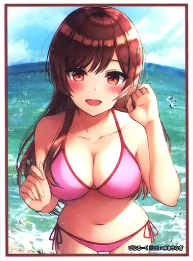 【彼女、お借りします】スリーブ 水着ver 水原千鶴(ゆきうなぎ) エアコミケ2/ぴらるーく
