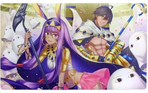 【Fate】プレイマット ニトクリス＆オジマンディアス(萩原凛) エアコミケ2/逸遊団