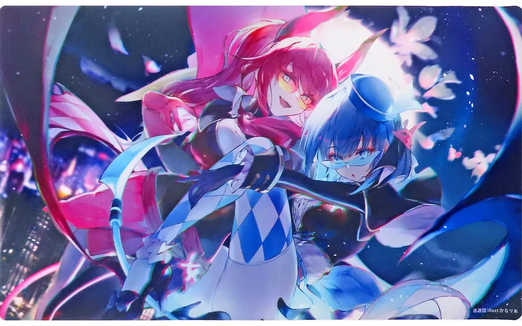 【遊戯王】プレイマット Evil★Twins キスキル・リィラ(かなりあ) エアコミケ2/逸遊団