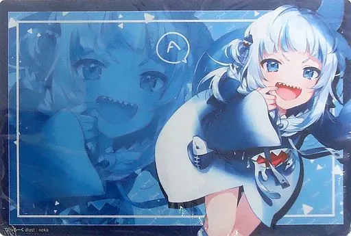 【バーチャルYouTuber】プレイマット サメちゃん がうるぐら(noka) エアコミケ2/ぴらるーく