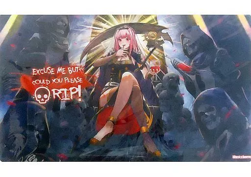 【バーチャルYouTuber】プレイマット RIPver 森カリオペ(Cherre) エアコミケ2/セルゲーム