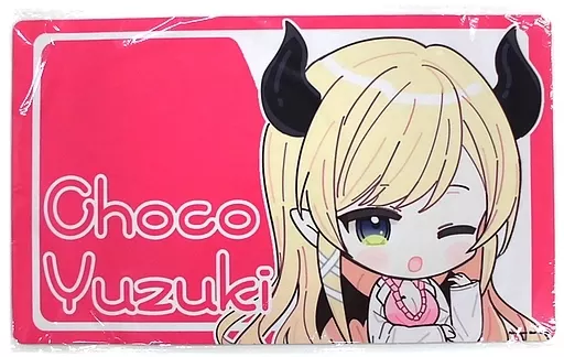 【バーチャルYouTuber】ちょこICカード風プレイマット 癒月ちょこ(nennen) 2021.5/FourSeasons