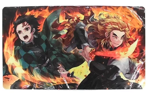 【鬼滅の刃】プレイマット 竈門炭治郎＆煉獄杏寿郎(エヌ) エアコミケC98/ノーバディ