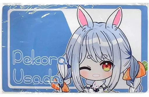 【バーチャルYouTuber】ぺこらICカード風プレイマット 兎田ぺこら(nennen) ホロケット3rd/FourSeasons