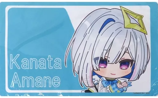 【バーチャルYouTuber】かなたICカード風プレイマット 天野かなた(nennen) 2021.8/FourSeasons