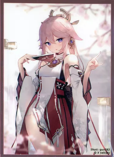 【原神】X valkyry スリーブ 八重神子(guo582) サンシャインクリエイション2021 Autumn/Scarlet Agents