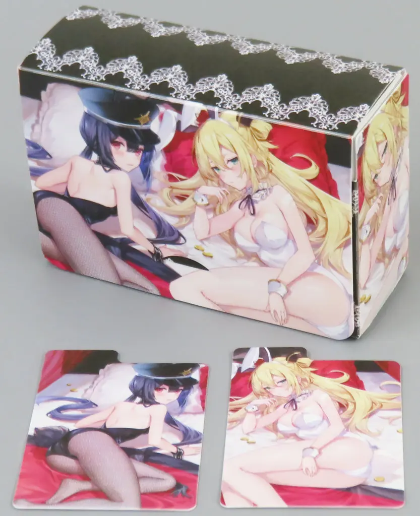 【遊戯王】デッキケース バニー閃刀姫(由夜) C99/ミッドナイトブルー