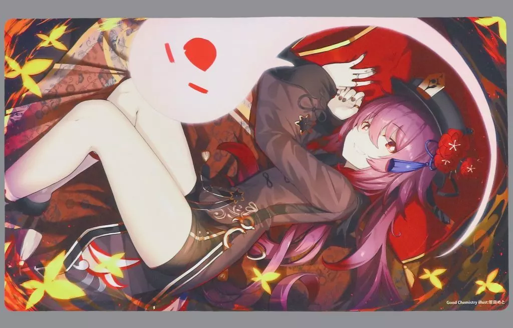 【原神】プレイマット 胡桃(笹目めと) エアコミケ3/グッドケミストリ