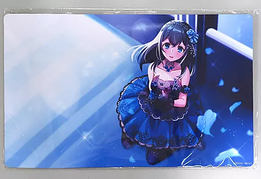 デレステ 鷺沢文香　たけあしろ　プレイマット 駿河屋 -<新品>【シンデレラガールズ】プレイマット 鷺沢文香(桜) C99