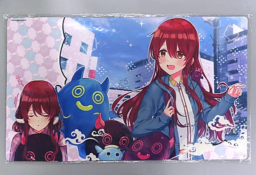 【シャイニーカラーズ】プレイマット 四夜一夜物語 大崎甜花&デビ太郎(はねつか) C99/アザレアの花園