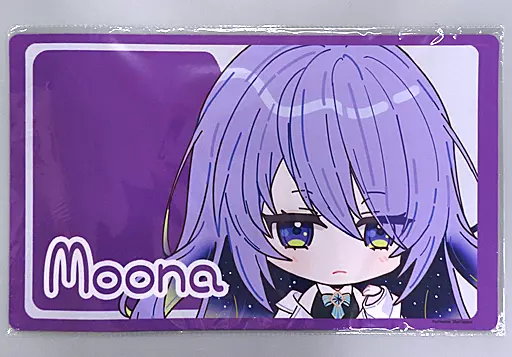 【バーチャルYouTuber】ムーナICカード風プレイマット ムーナ・ホシノヴァ(nennen) サンシャインクリエイション2022 Spring/FourSeasons