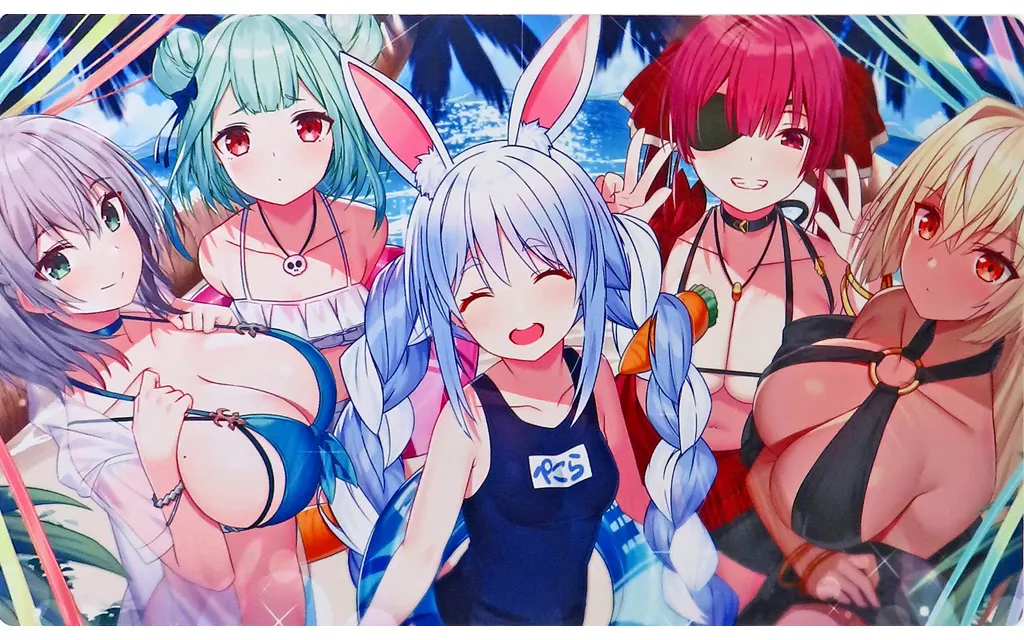 【ホロライブ】プレイマット 3期生(あくせま) C100/白詰草