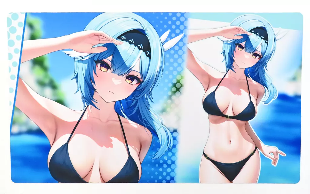 【原神】プレイマット エウルア(小花雪) C100/白詰草