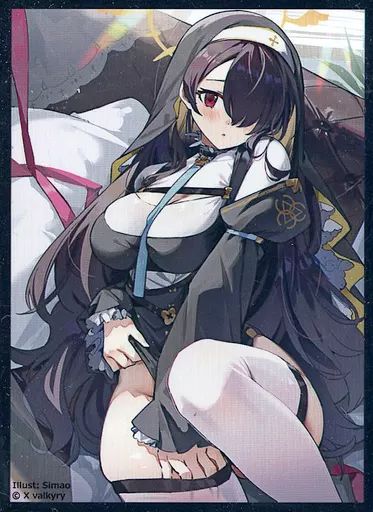 【ブルーアーカイブ】X valkyry BA09 スリーブ 若葉ヒナタ(Simao) COMIC1☆20/Scarlet Agents
