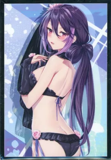 【遊戯王】スリーブ 黒咲瑠璃(由夜) COMIC1☆20/ミッドナイトブルー