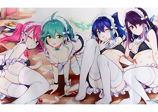 駿河屋 -<中古>【遊戯王】プレイマット メイド柚子シリーズ(にじゅ
