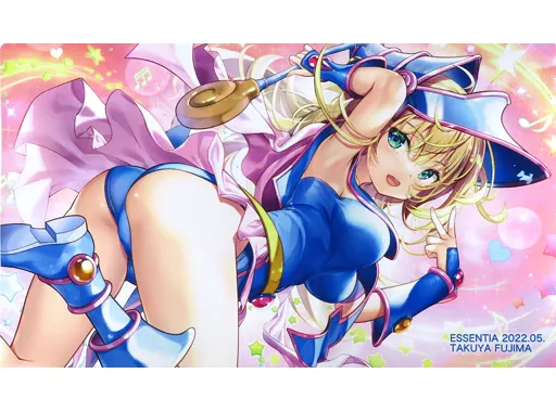 【遊戯王】プレイマット ブラック・マジシャン・ガール(藤真拓哉) COMIC1☆20/ESSENTIA